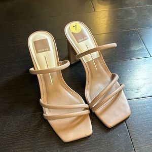 DOLCE VITA BROWN LEATHER HEEL